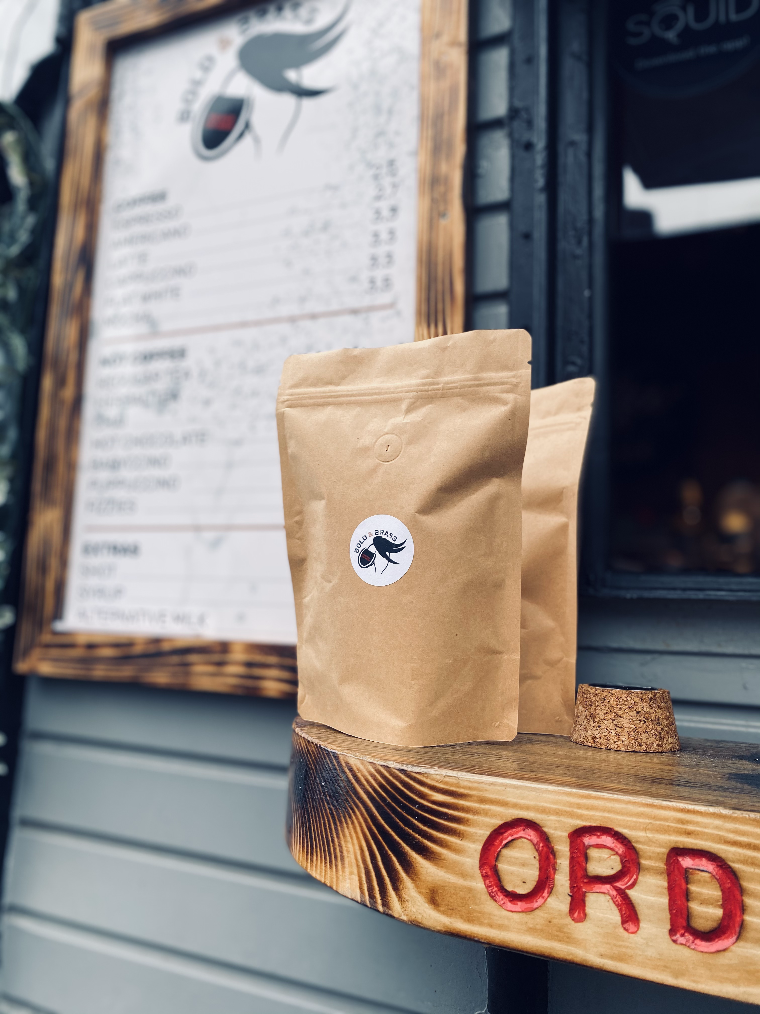 Bags of Bold & Brass Coffee (250g)